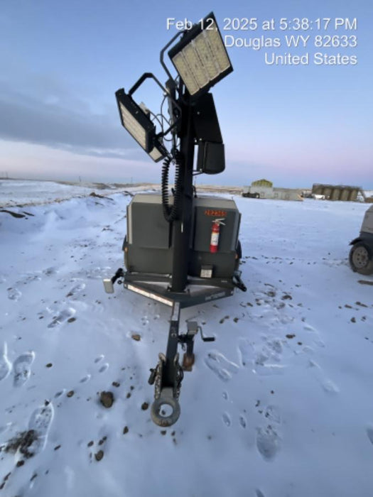 2022 Wacker Neuson LTW20Z1 Isuzu Dsl. Engine, 23' Mast, (4) 300W LED Lights, CWK, Programmable Dawn to Dusk, 360 Deg. Rotation, 57 Gal. Tank, Trailer Mounted