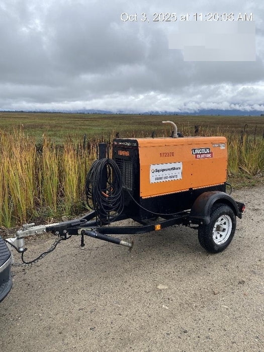 2021 Lincoln Electric Vantage 322 Vantage 322 Ready Pak 3 w/ Decals, ORANGE (includes trailer, cable rack, fender light kit) NO Telematics