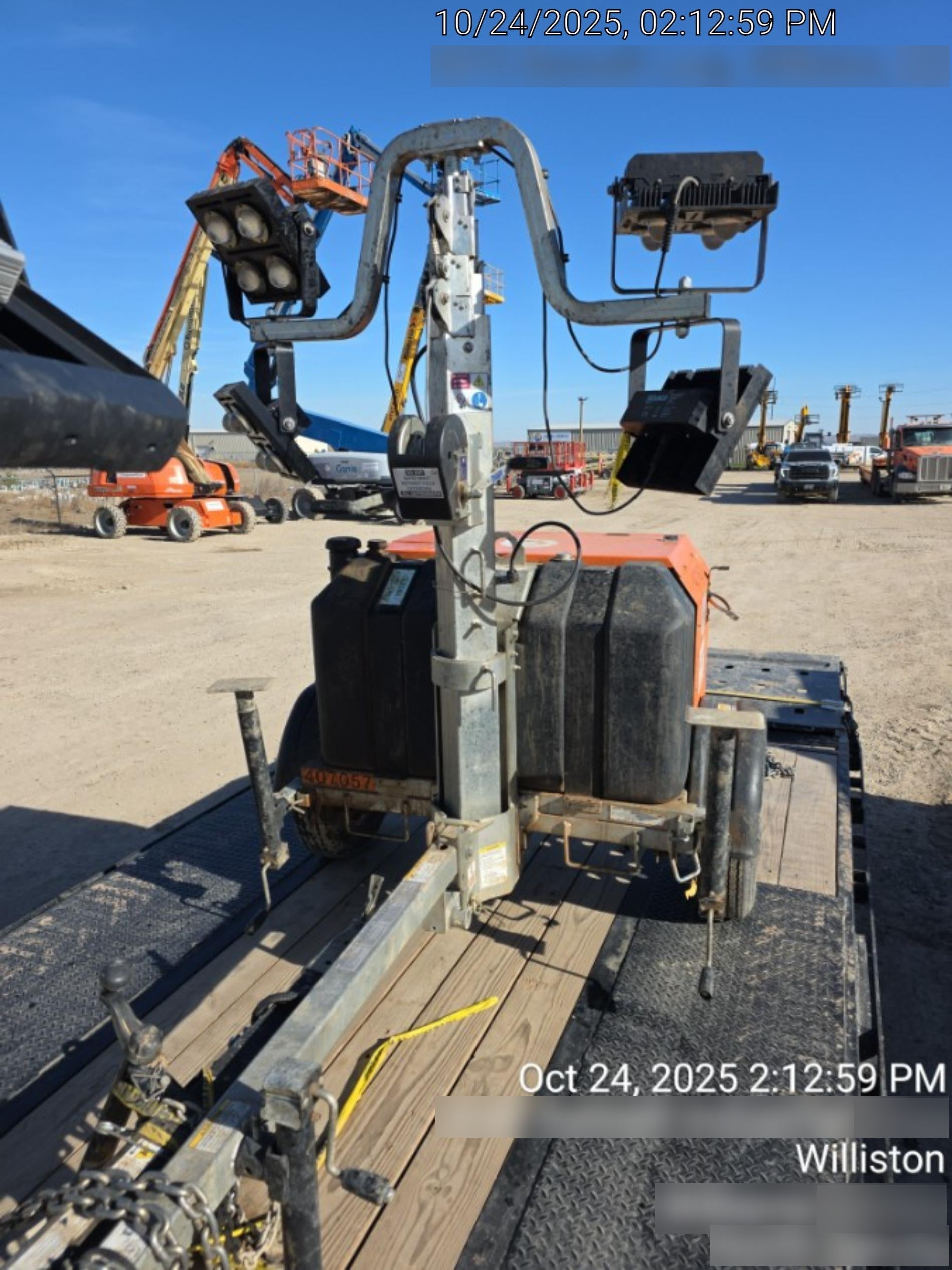 2024 Wanco WLTT-4MM4K Diesel, Deep Sea Controller, Shore Power Plug, Auto Start, (4) 350W LED Floodlights, 4kW Generator, 60 Gal Fuel Tank, 2" Ball, T3