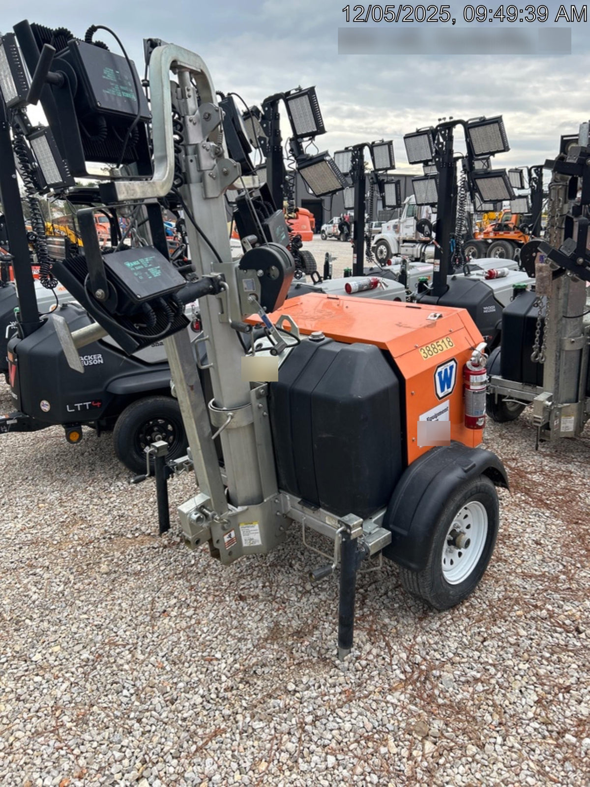 2024 Wanco WLTT-4MM4K Diesel, Deep Sea Controller, Shore Power Plug, Auto Start, (4) 350W LED Floodlights, 4kW Generator, 60 Gal Fuel Tank, 2" Ball, T3