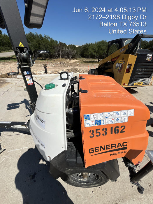 2023 Generac MLT2 Diesel, Flex Switch 120V Input, Powerzone Controller, (4) 320W LED Lights, 4kW Generator, 39.9 Gal Fuel Tank, 2" Ball, T3