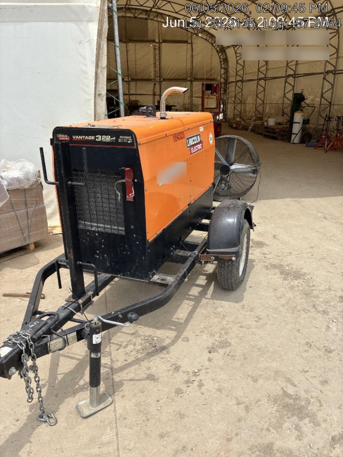2021 Lincoln Electric Vantage 322 VANTAGE 322 READY-PAK 3