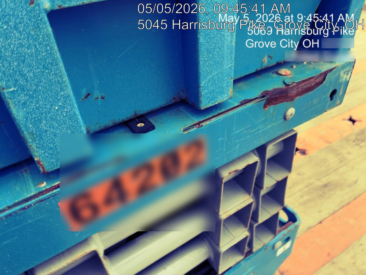 2020 Genie GS-1930 Solid Non Marking Tires, Beacon, Folding rails with half height swing gate