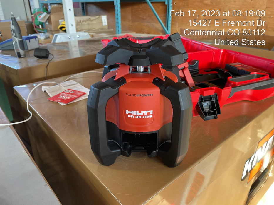 2023 HILTI PR 30-HVS-A12