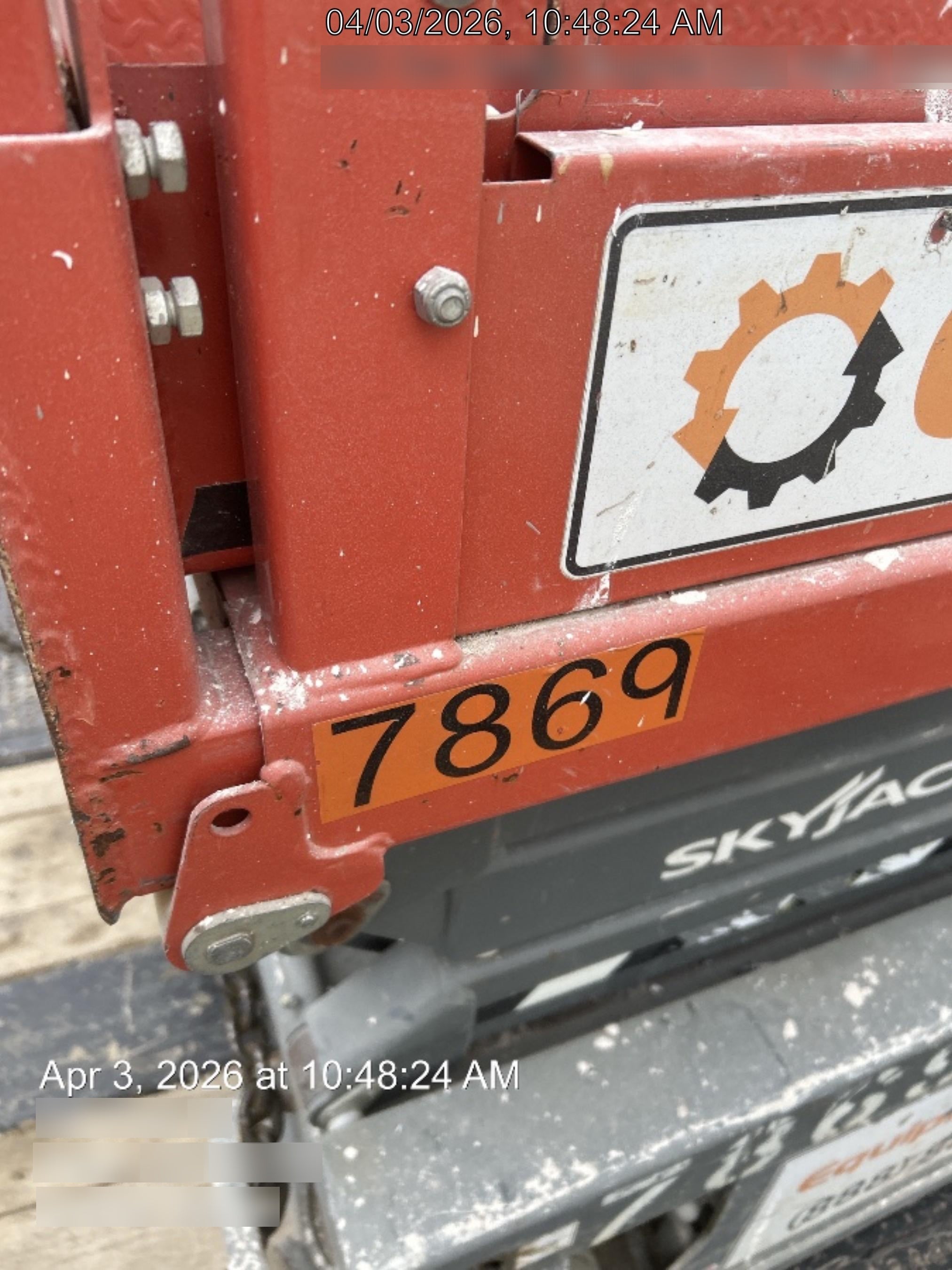 2018 Skyjack SJIII-3219 Skyjack SJIII3219 Scissor Lift w/Trojan Batteries