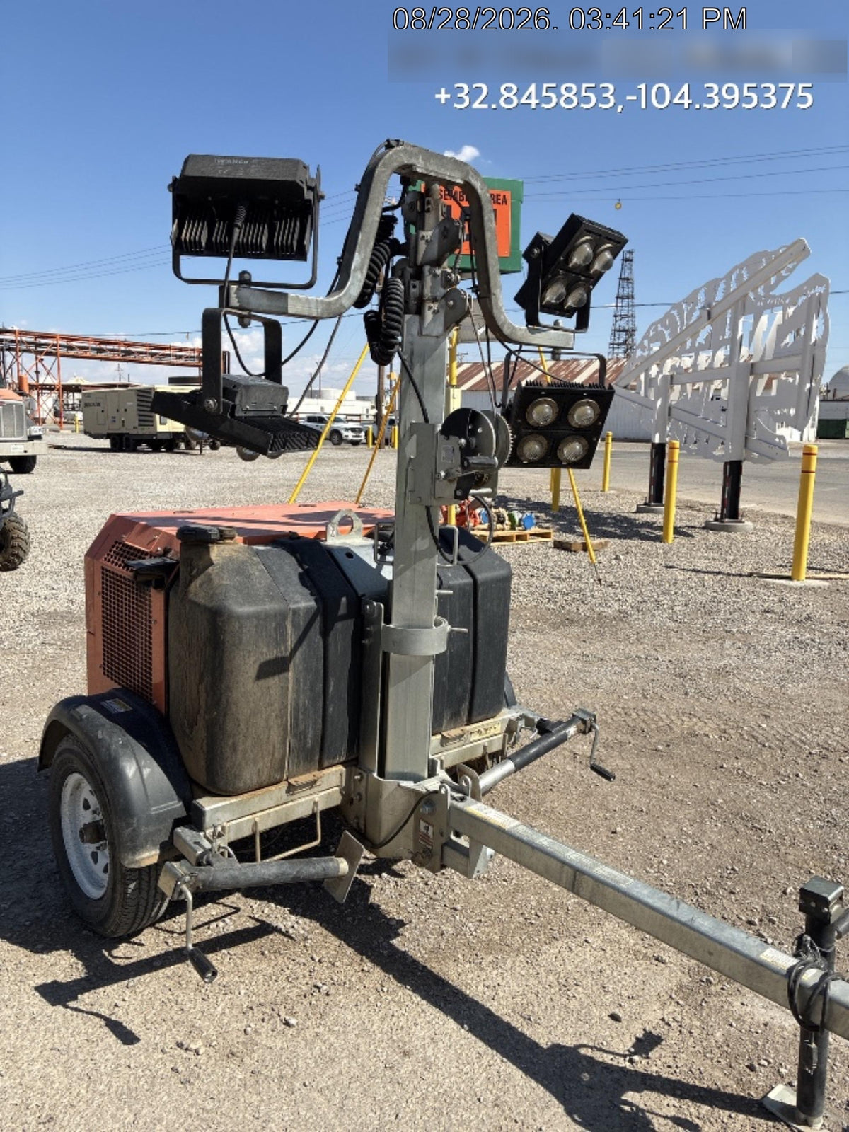 2024 Wanco WLTT-4MM4K Diesel, Deep Sea Controller, Shore Power Plug, Auto Start, (4) 350W LED Floodlights, 4kW Generator, 60 Gal Fuel Tank, 2" Ball, T3
