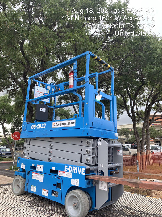 2021 Genie GS-1932 Electric Drive, Sld NM Tires, DBcns, EST