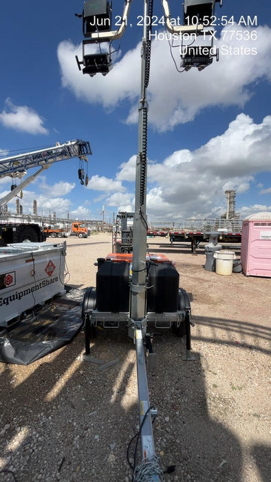 2024 Wanco WLTT-4MM4K Diesel, Deep Sea Controller, Shore Power Plug, Auto Start, (4) 350W LED Floodlights, 4kW Generator, 60 Gal Fuel Tank, 2" Ball, T3