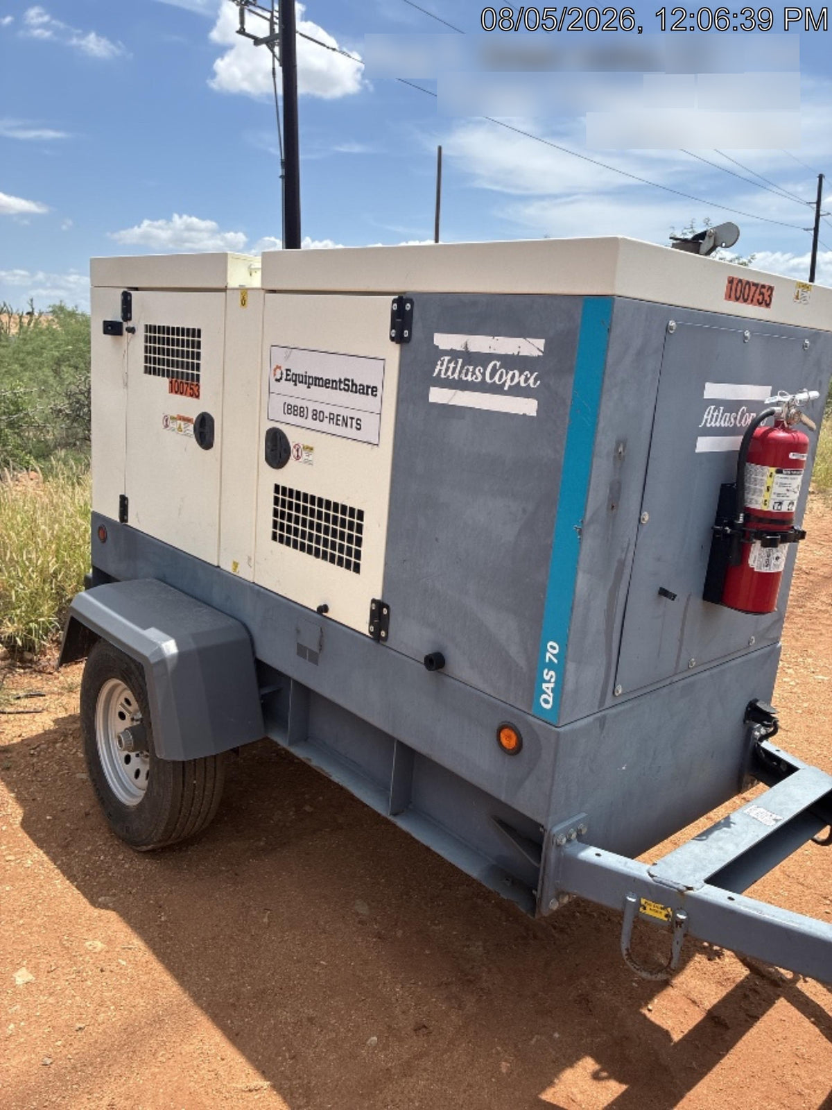 2020 ATLAS COPCO QAS 70