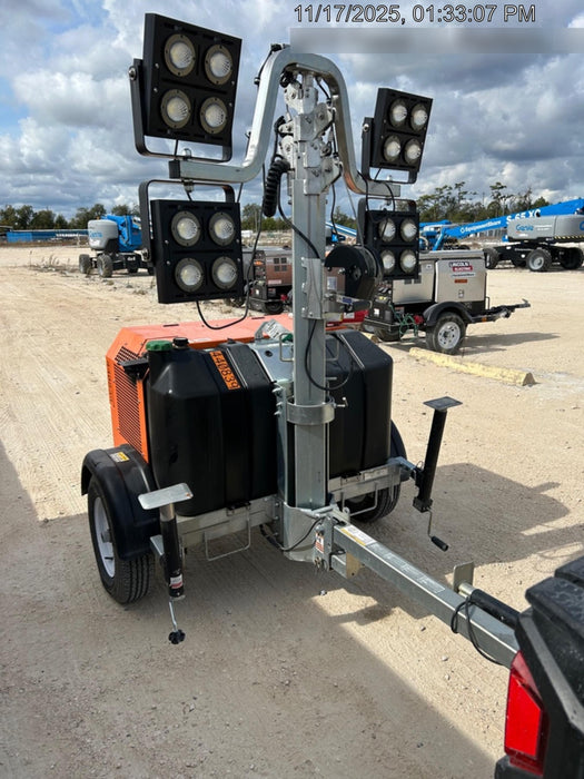 2024 Wanco WLTT-4MM4K Diesel, Deep Sea Controller, Shore Power Plug, Auto Start, (4) 350W LED Floodlights, 4kW Generator, 60 Gal Fuel Tank, 2" Ball, T3