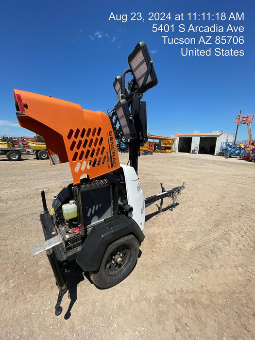 2024 Generac MLT2 Diesel, Flex Switch 120V Input, Powerzone Controller, 
(4) 320W LED Lights, 4kW Generator, 39.9 Gal Fuel Tank, 2" Ball, T3