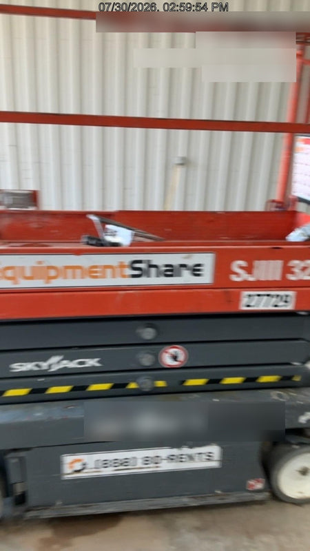 2019 Skyjack SJIII-3219 Standard Options