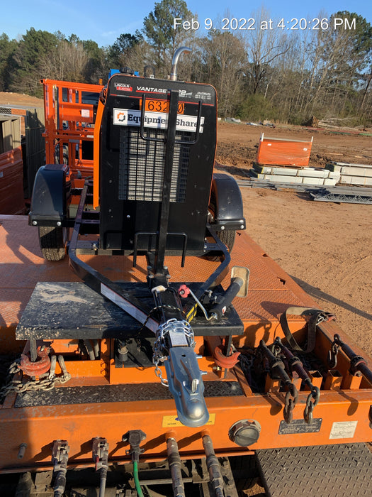 2021 Lincoln Electric Vantage 322 Vantage 322 Ready Pak 3 w/ Decals, ORANGE (includes trailer, cable rack, fender light kit) NO Telematics