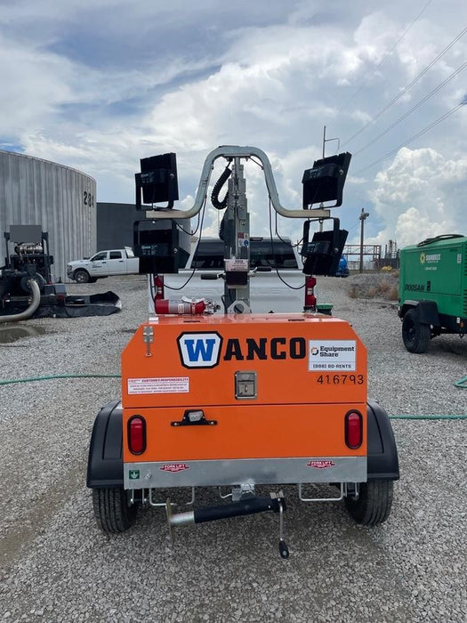 2024 Wanco WLTT-4MM4K Diesel, Deep Sea Controller, Shore Power Plug, Auto Start, (4) 350W LED Floodlights, 4kW Generator, 60 Gal Fuel Tank, 2" Ball, T3