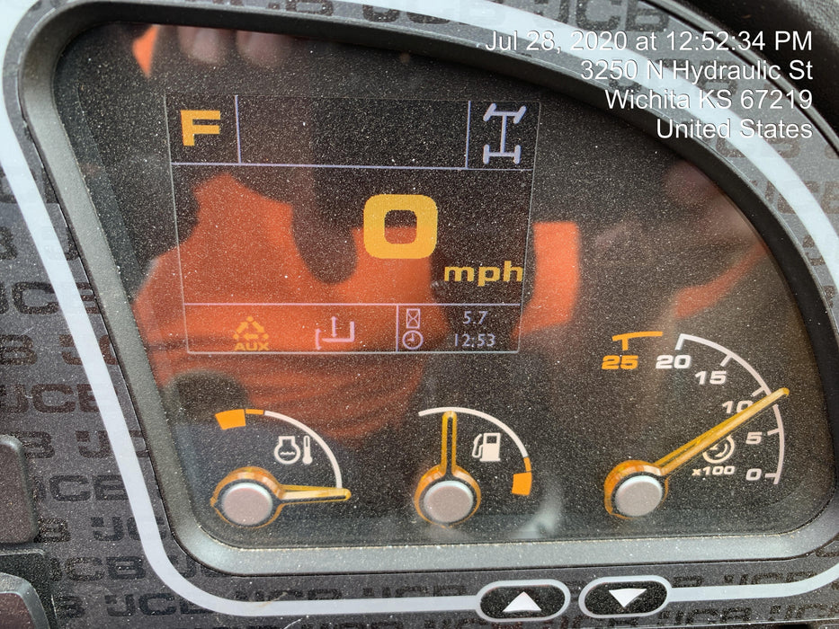 2020 JCB 505-20TC Cab/Heat/Air, Solid Tires, Work Lights, Beacon, Aux Hydraulics, Back up Alarm, ES Decals