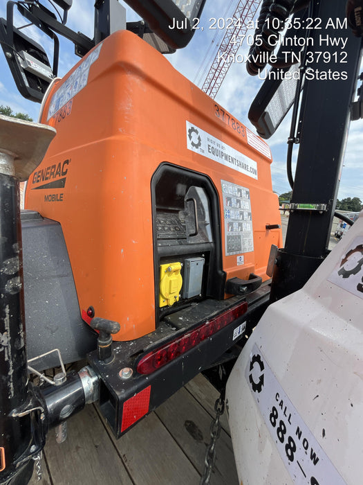 2023 Generac MLT2 Diesel, Flex Switch 120V Input, Powerzone Controller, 
(4) 320W LED Lights, 4kW Generator, 39.9 Gal Fuel Tank, 2" Ball, T3