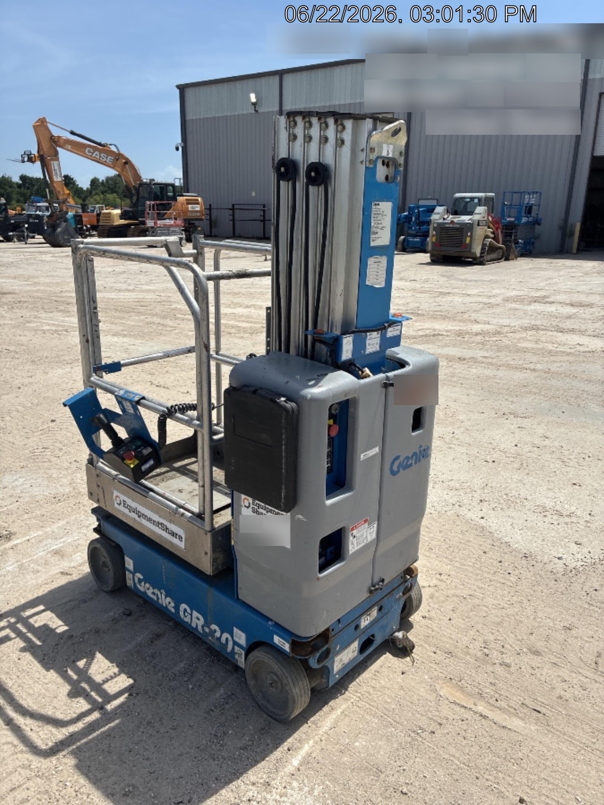 2019 GENIE GR-20