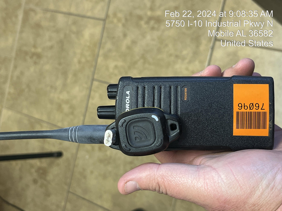 2020 MOTOROLA RDU4100