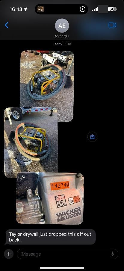 2021 WACKER NEUSON PT2A