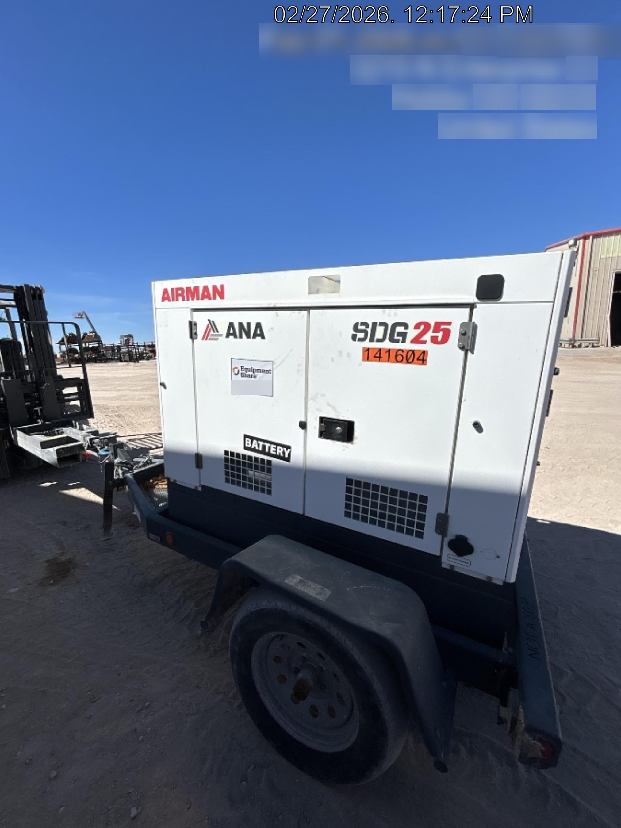 2021 AIRMAN SDG25S-8E1