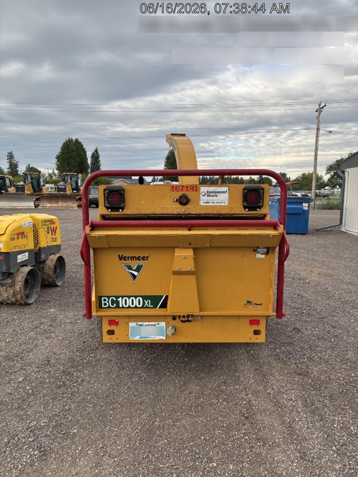 2021 VERMEER BC1000XL Diesel