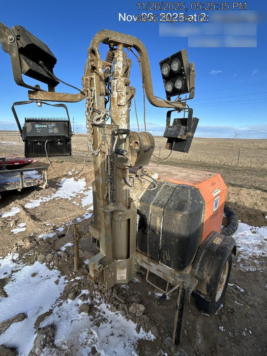 2023 Wanco WLTT-4MM4K Diesel, Deep Sea Controller, Shore Power Plug, Auto Start, (4) 350W LED Floodlights, 4kW Generator, 60 Gal Fuel Tank, 2" Ball, T3