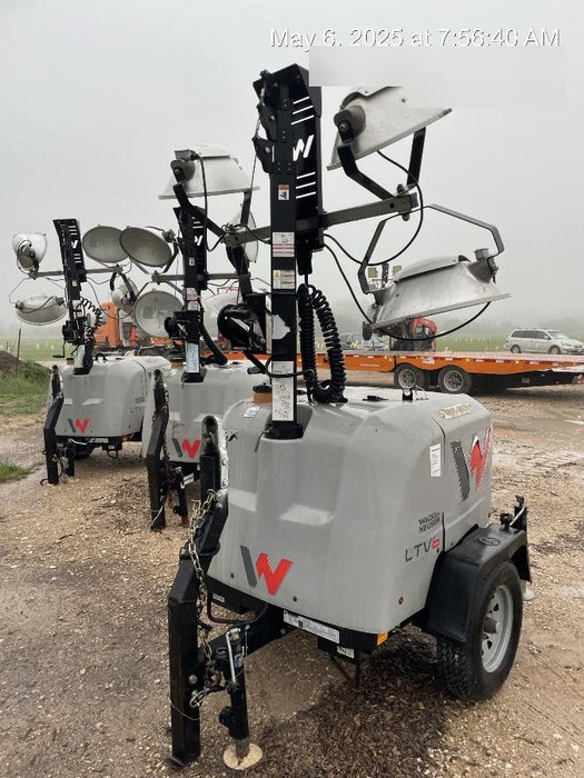 2018 Wacker Neuson LTV6L-MH Wacker Neuson LTV6L Mobile Light Tower w/Fuel Level Sensor Installed