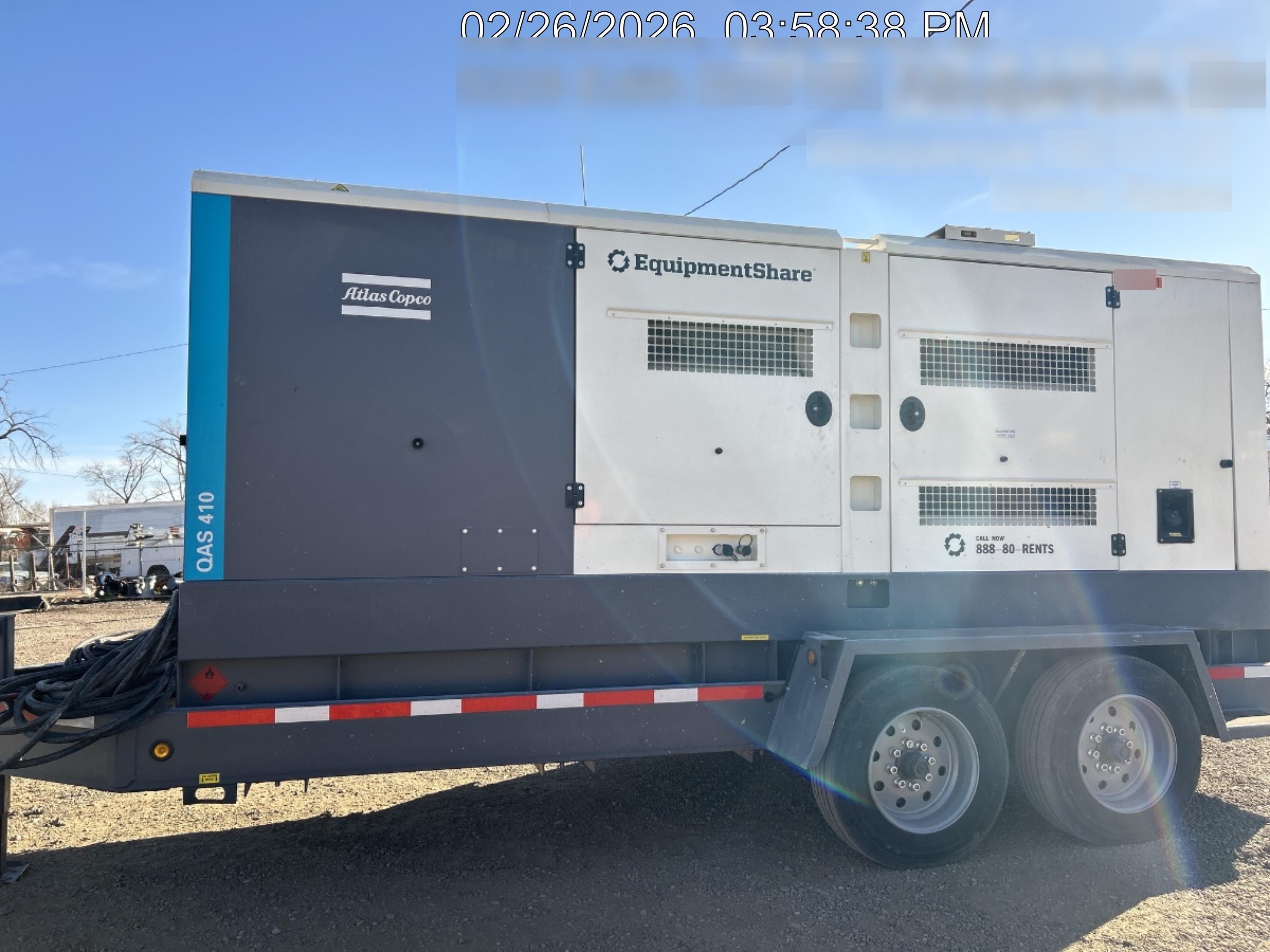 2023 ATLAS COPCO QAS 410