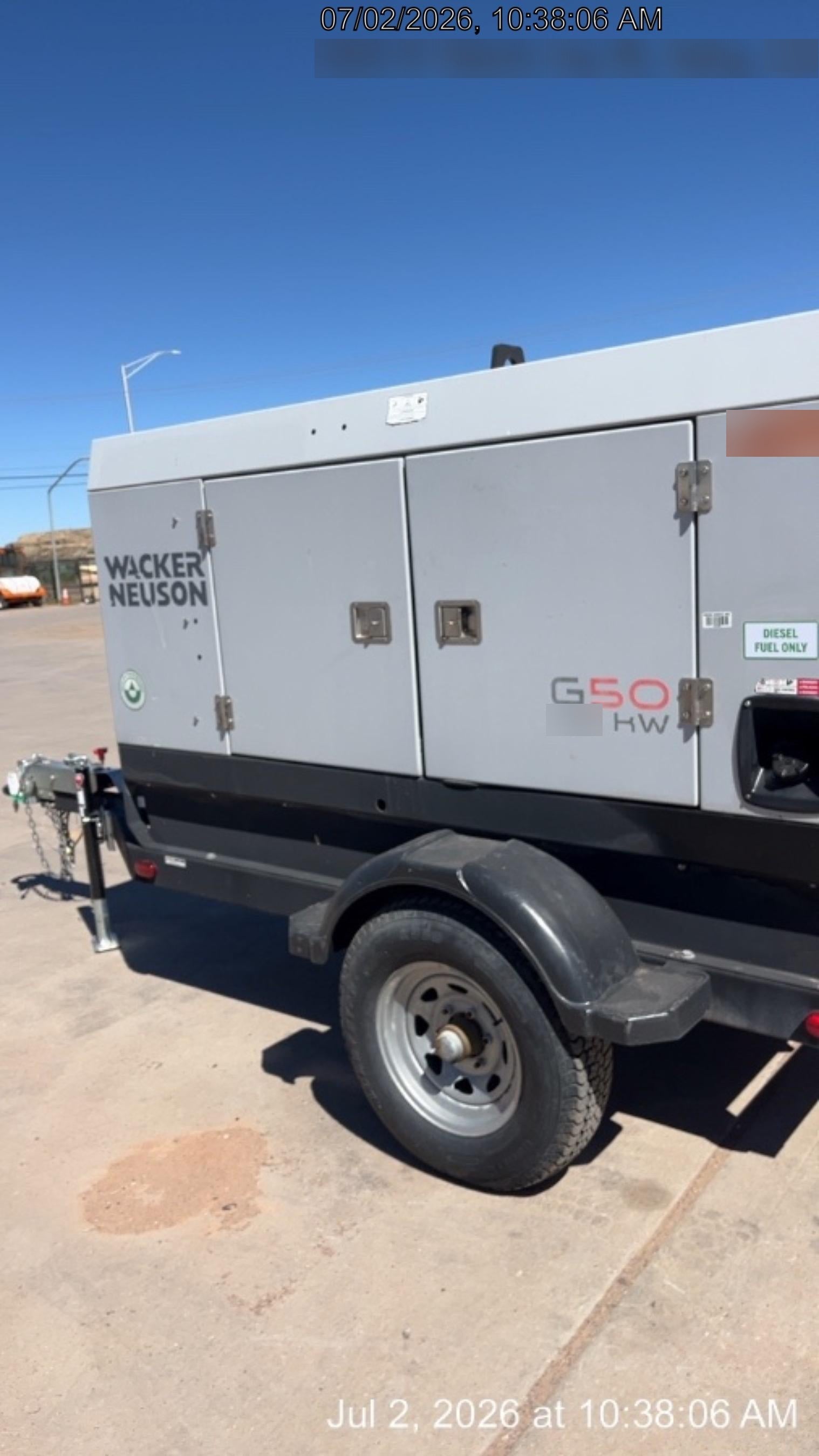 2019 WACKER NEUSON G50