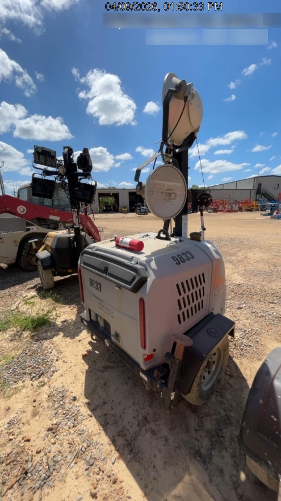 Wacker Neuson LTV6K-MH Wacker Neuson LTV6K Towable Light Tower