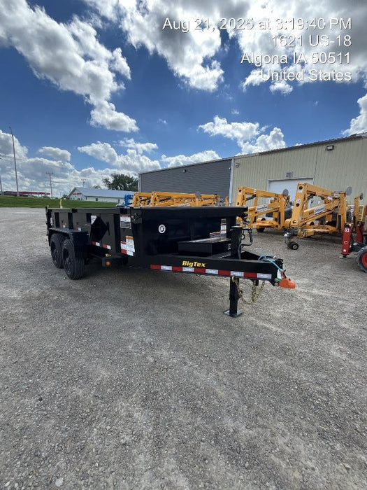 2025 BIG TEX TRAILER 16LP-14BK6SIRPD