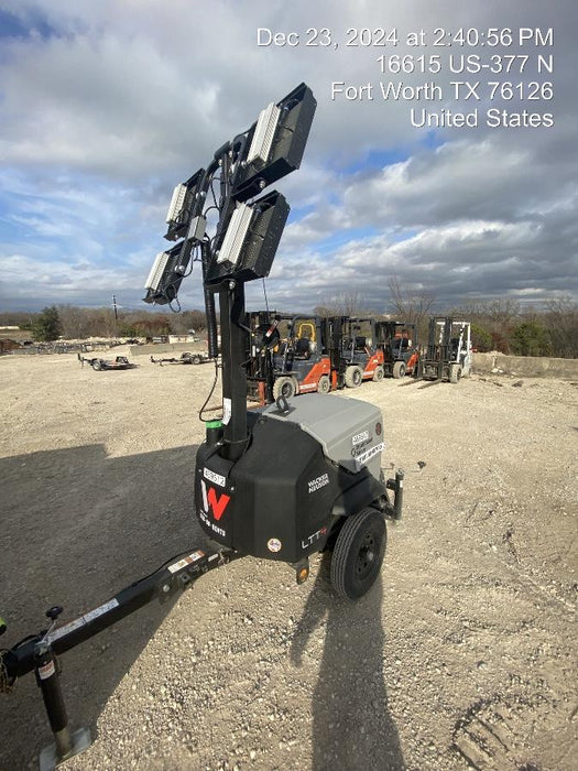 2024 Wacker Neuson LTT4 Diesel, Kohler KDW702, Deep Sea Controller, Auto Start, LED 320W, Bypass Outlet, T3