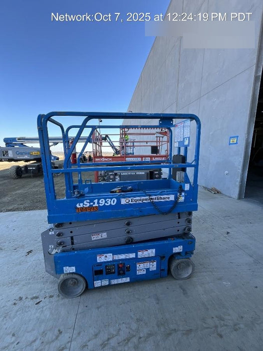 2020 Genie GS-1930 Standard Machine, 800W Inverter