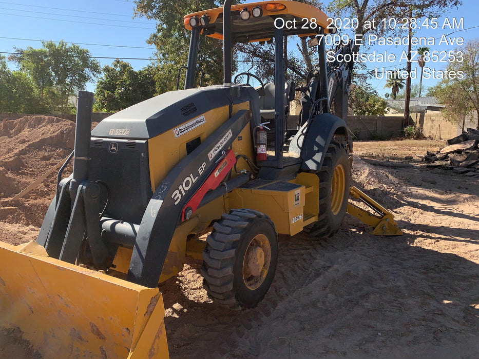 2020 John Deere 310LEP - Extendable Stick Canopy, 4WD, Extendable Stick, Pilot Controls, 2 Way Hydraulics, TAG Manual QC