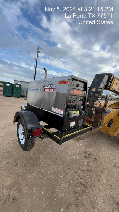 2024 Lincoln Electric LE400 Kubota V1505, Trlr, Cable Rack, Light Kit, ES Decals, T3