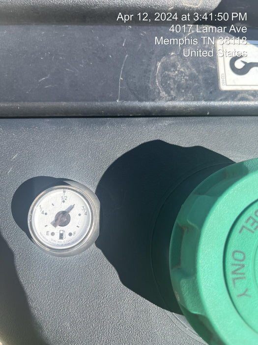 2022 Allmand NLV3GR (4) LED Light Fixture 350W, 23' Vertical Mast, 3kW Prime, Towable, ES Decals, T3