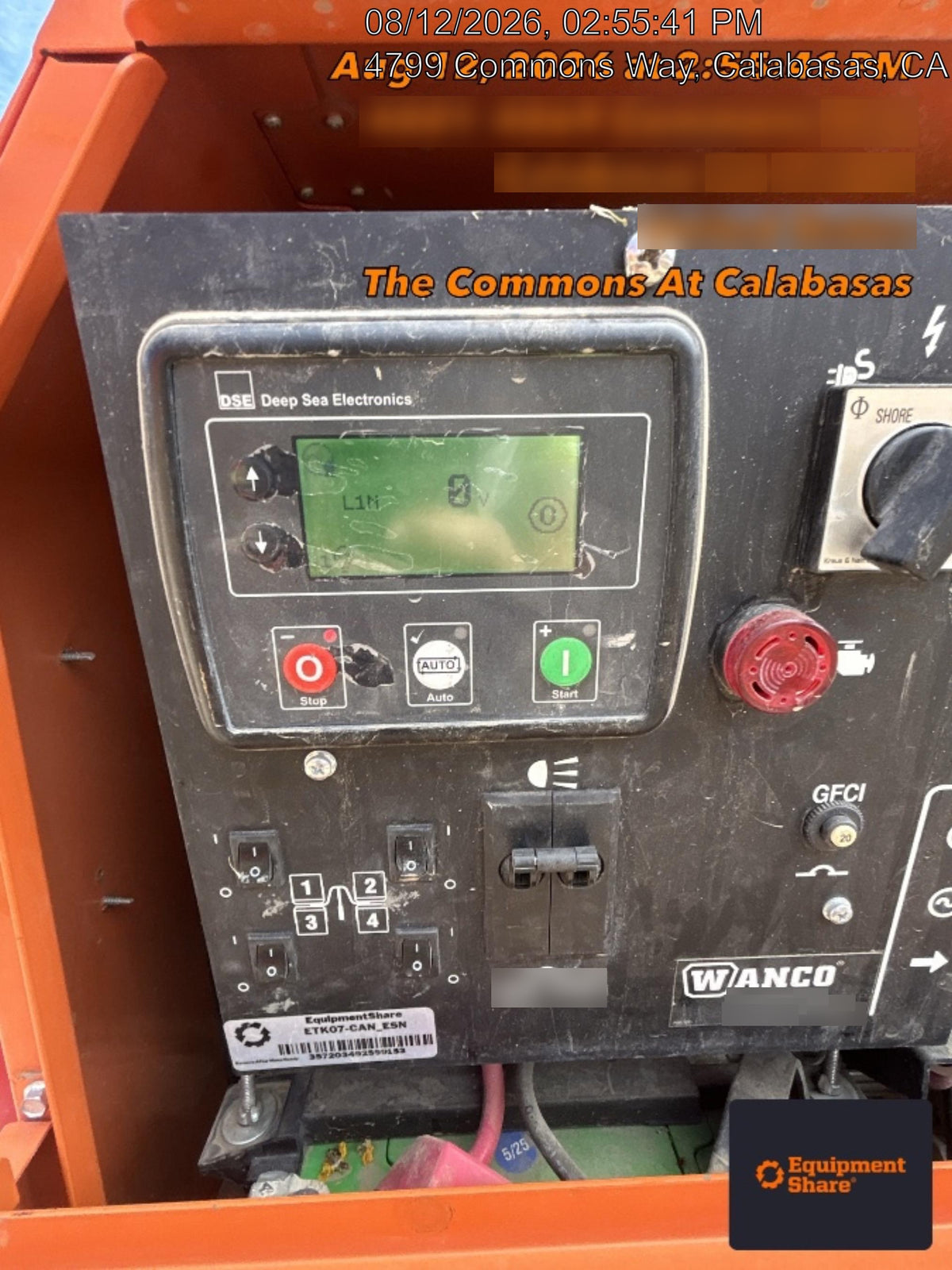 2024 Wanco WLTT-4MM4K Diesel, Deep Sea Controller, Shore Power Plug, Auto Start, (4) 350W LED Floodlights, 4kW Generator, 60 Gal Fuel Tank, 2" Ball, T3