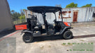 Kubota RTV-X1140W-H 4wd Utility Cart, 4 Seat, Diesel, LED Strobe, Windshield Tempered Glass, Plastic Canopy, Wire Harness Kit, Backup Alarm