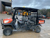 2019 Kubota RTV-X1140W-H 4wd Utility Cart, LED Strobe, Windshield Tempered Glass, Plastic Canopy, Wire Harness Kit, Backup Alarm