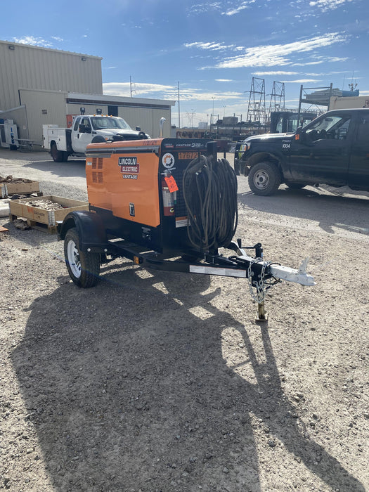 2021 Lincoln Electric Vantage 322 Vantage 322 Ready Pak 3 w/ Decals, ORANGE (includes trailer, cable rack, fender light kit) NO Telematics