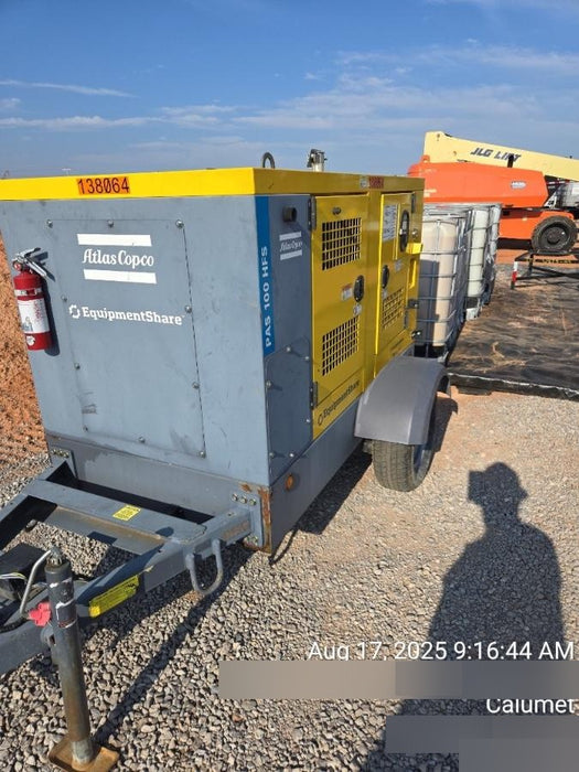 2021 ATLAS COPCO PAS 100 HF CS Enclosed