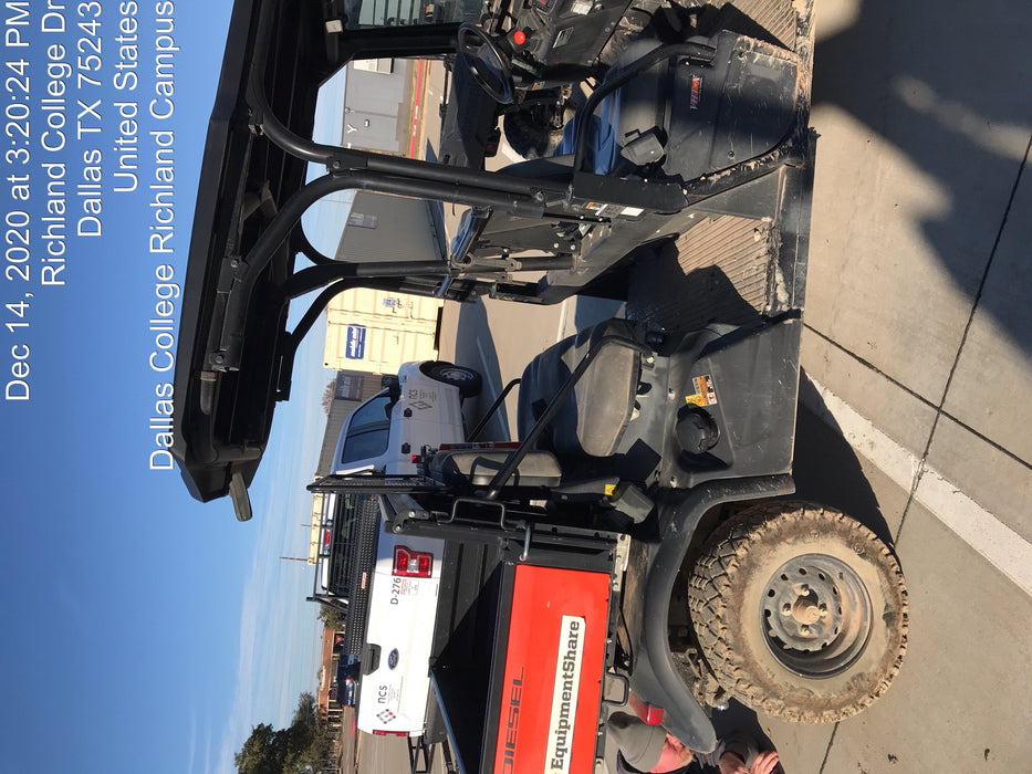 2019 Kubota RTV-X1140W-H 4wd Utility Cart, 4 Seat, Diesel, LED Strobe, Windshield Tempered Glass, Plastic Canopy, Wire Harness Kit, Backup Alarm