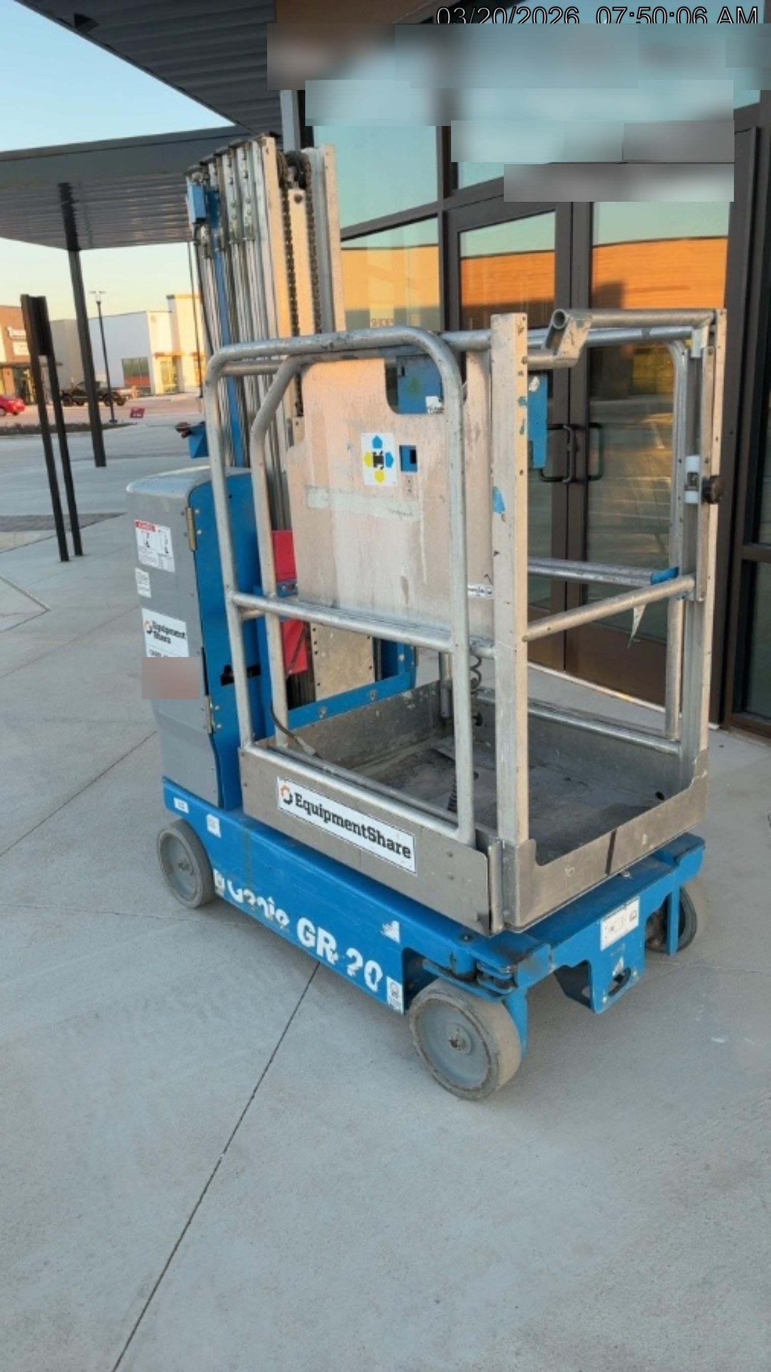 2020 GENIE GR-20