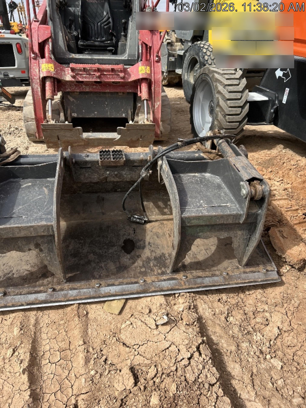 2019 PALADIN 76" Scrap Grapple Bucket - Paladin