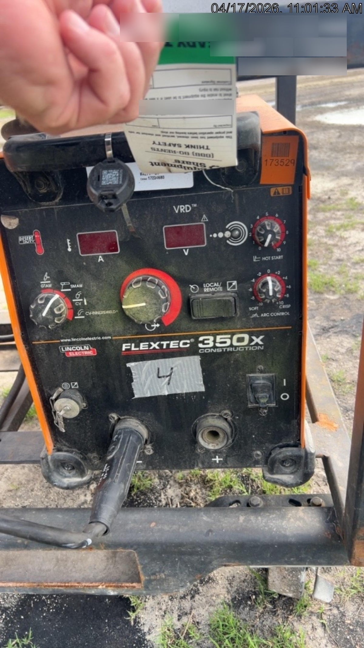 2021 LINCOLN ELECTRIC FLEXTEC 350X