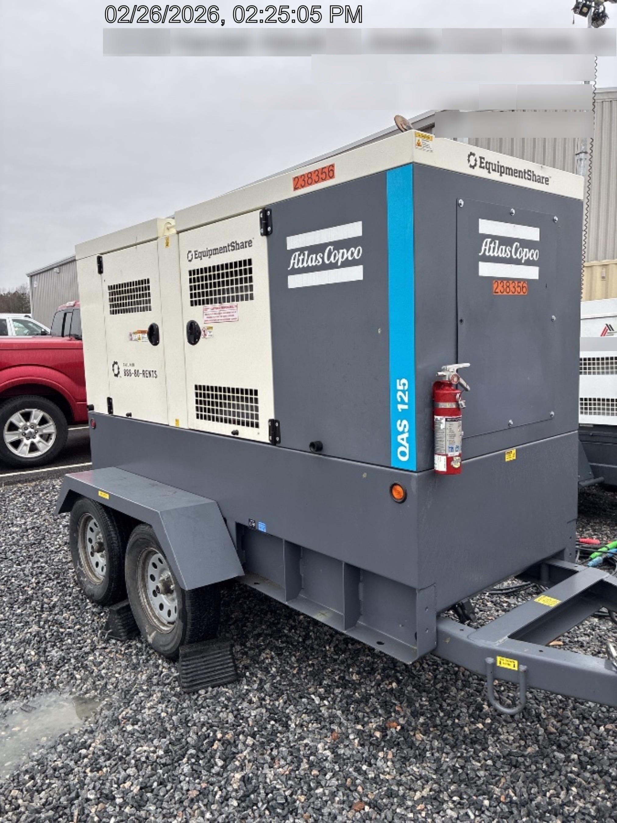 2022 ATLAS COPCO QAS 125