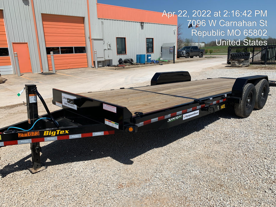 2022 BIG TEX TRAILER 14TL-22