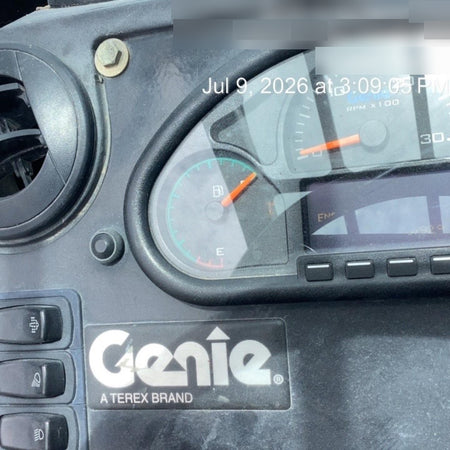 2018 Genie GTH-1056 Genie GTH-1056 w/CAB, Solid Tires, Work Lights, 60" carriage/forks, cab mesh, beacon