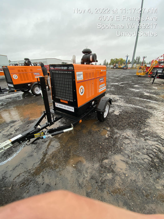 2021 Lincoln Electric Vantage 549X Ready Pak 3, ORANGE (includes trailer, cable rack, fender light kit)