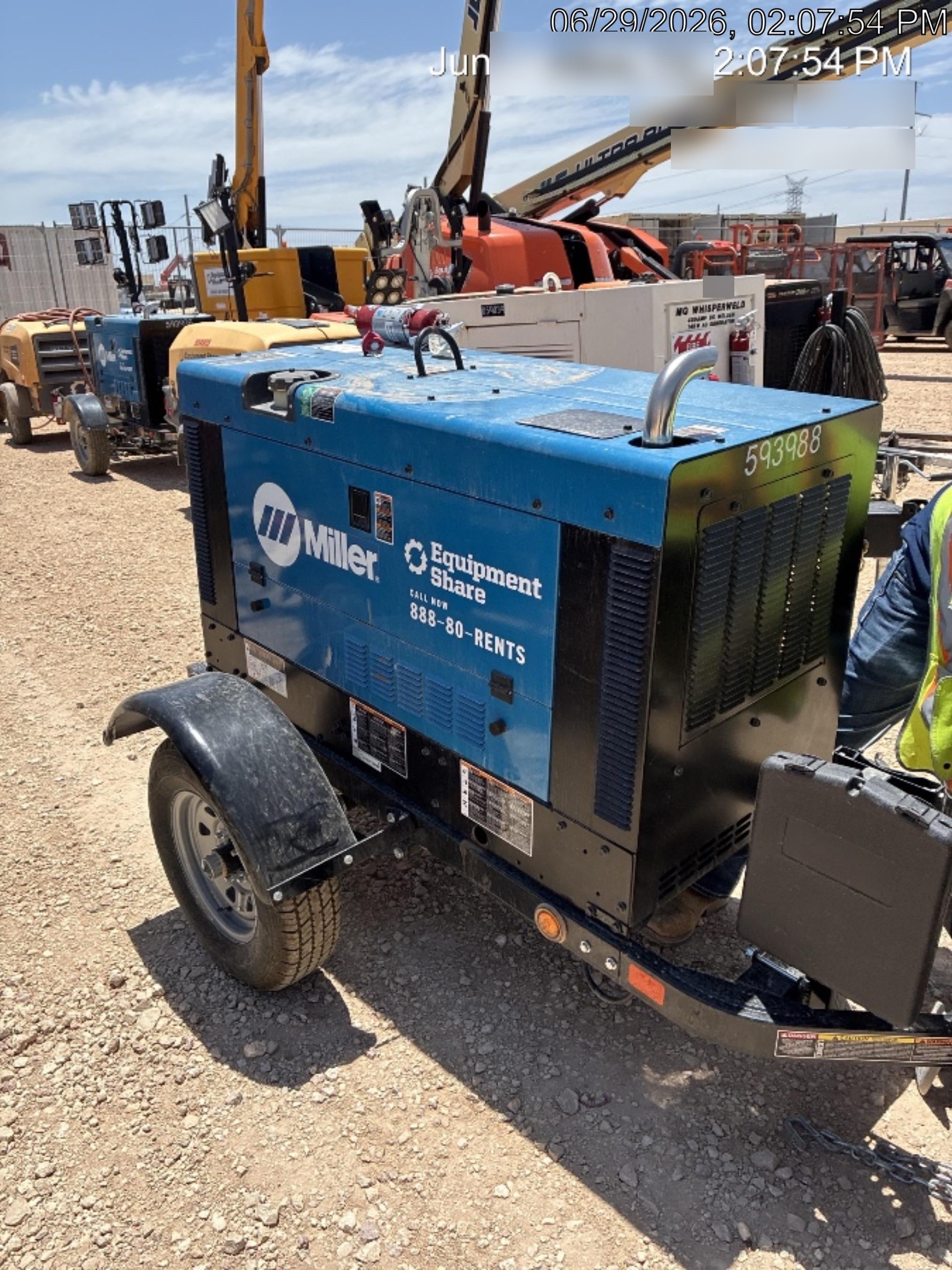 2025 MILLER ELECTRIC BIG BLUE 400
